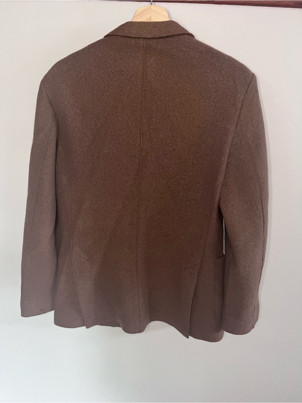 Hugo Boss Mens Brown‎ Wool Blend 3-Button Knit Blazer Sport Coat - Picture 2 of 6